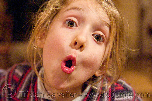 kid making faces, apolline, blonde, child, kid, little girl, making faces