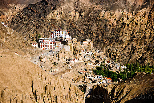 lamayuru gompa (monastery) - leh to srinagar road - ladakh (india), ladakh, lamayuru gompa, tibetan monastery
