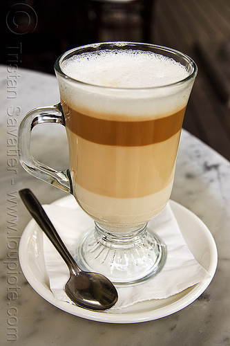 layered latte - cafe latte, borneo, cafe latte, caffe latte, caffè latte, coffee cup, density, foam, kuching, layered drink, layered latte, layers, liquid, malaysia