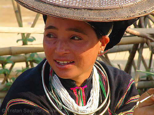 "lo lo den" tribe woman - vietnam, asian woman, black lo lo tribe, bảo lạc, hill tribes, indigenous, lo lo den tribe