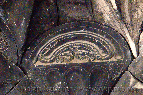 low-relief stone carving decorations - oshki monastery - georgian church ruin (turkey country), byzantine, detail, georgian church ruins, low-relief, orthodox christian, oshki monastery, öşk, öşkvank