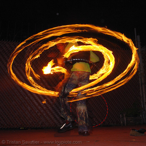 LSD fuego - fire performer spinning fire (san francisco), fire dancer, fire dancing, fire performer, fire poi, fire spinning, night, spinning fire