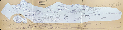 map of the clearwater cave system - mulu (borneo), borneo, cave map, caving, clearwater cave system, clearwater connection, gunung mulu national park, lang cave, malaysia, natural cave, racer cave, spelunking