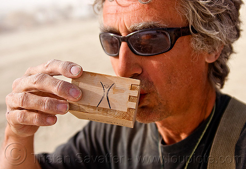 masu sake cup, box, drinking, man, masu, self portrait, selfie, sunglasses, wood, wooden sake cup