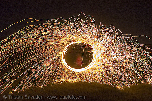 me, spinning steel wool, circle, fire dancer, fire dancing, fire performer, fire spinning, night, ring, sparkles, spinning fire, steel wool