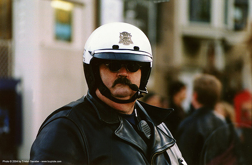 motorcycle cop - sfpd, law enforcement, man, motor cop, motor officer, motorcycle helmet, motorcycle police, police officer, police uniforms, san francisco police department, sfpd, uniform, white