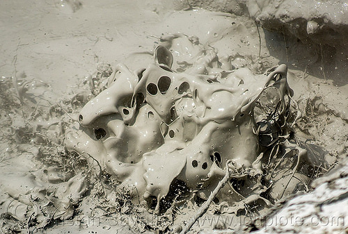 mudpot - lassen volcanic national park, boiling, bubbling, geothermal, lassen volcanic national park, mud pool, mudpot