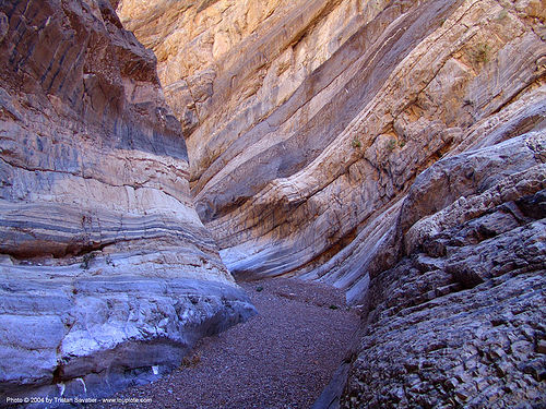 narrow canyon - fall canyon - death valley (california), death valley, fall canyon