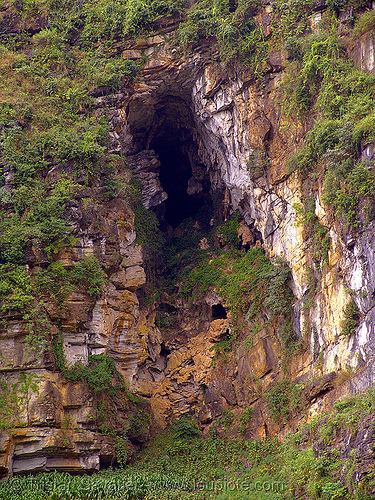 natural cave between tám sơn and yên minh - vietnam, cave mouth, caving, natural cave, spelunking