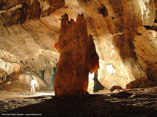 natural cave - transluscent cave formation - thailand, cave formations, caver, caving, concretions, natural cave, speleothems, spelunker, spelunking