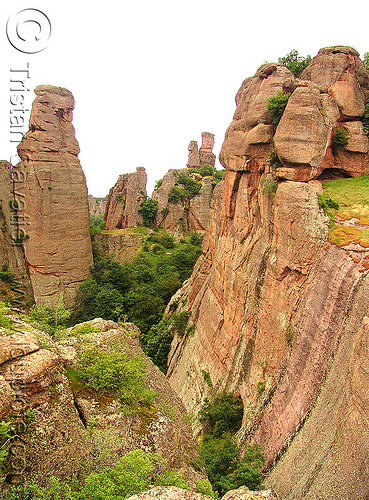 near-belogradchik - red rock cliffs (bulgaria), belogradchik, cliffs, landscape, red rocks, rock walls