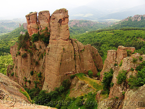 near-belogradchik - red rock cliffs (bulgaria), belogradchik, cliffs, landscape, red rocks, rock walls