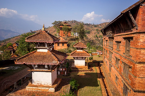 nuwakot - temples and palace (nepal), nuwakot durbar, saat taale durbar