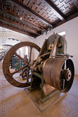 old minting - coining machine - casa de la moneda - potosi (bolivia), bolivia, casa de la moneda, casa nacional de moneda, machine tool, mint, minting, potosí, steam powered