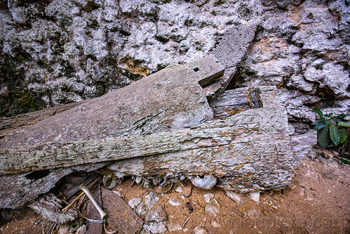 old toraja erong coffins - kete-kesu traditional toraja burial site, cemetery, erong coffin, grave, graveyard, human bones, kete kesu burial site, liang, tana toraja, tomb