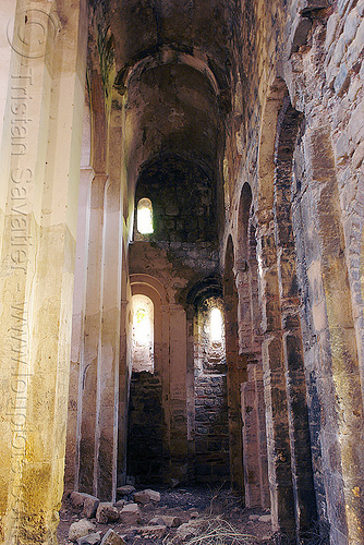otkhta monastery - dört church - georgian church ruin (turkey country), architecture, byzantine, dort church, dört kilise, georgian church ruins, orthodox christian, otkhta ecclesia, otkhta monastery