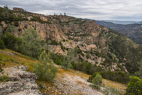 pinnacles national park (california) - condor gulch trail, hiking, landscape, pinnacles national park, rock formations