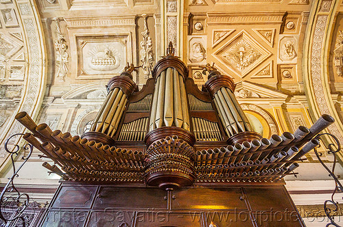pipe organ - manila (philippines), architecture, ceiling, manila, pipe organ, san augustin church, trompe l'oeil