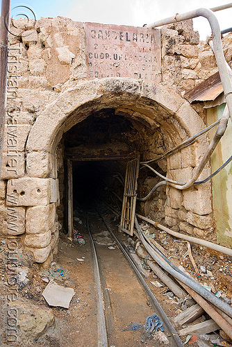 potosi mine entrance - adit, adit, bocamina, bolivia, cerro rico, door, entrance, gate, grid, masonry, mina candelaria, mine tunnel, mining, pipes, potosí, underground mine, vault