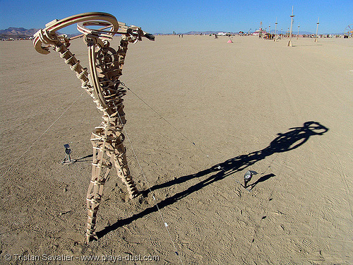 psyche and perception by tom wilson - burning man 2005, art installation, psyche and perception, tom wilson