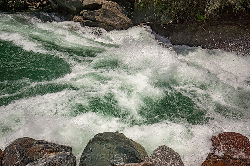 raging river - whitewater, droplets, mountain river, poso river, raging river, splashes, whitewater