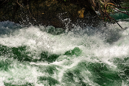 raging river - whitewater, droplets, mountain river, poso river, raging river, splashes, whitewater