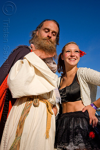 randal and catie - superhero street fair (san francisco), catie, islais creek promenade, man, randal smith, superhero street fair, woman