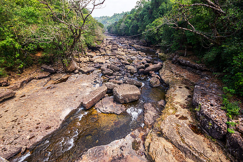river bed in the east khasi hills (india), east khasi hills, mawlynnong, meghalaya, river bed, rock