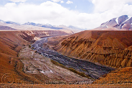 road to moore (morey) plains - manali to leh road (india), ladakh, landscape, moore plains, morey plains, mountains, pang