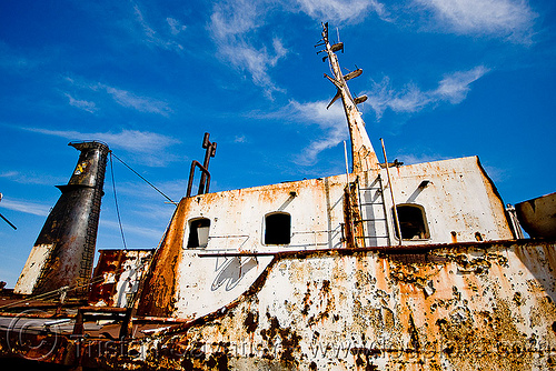 rusting ship in la boca (buenos aires), argentina, boat cemetery, buenos aires, cape blanco, cargo ship, la boca, oil tanker ship, riachuelo, rusting, rusty, río la matanza, río matanza, ship cemetery, ship graveyard, wreck