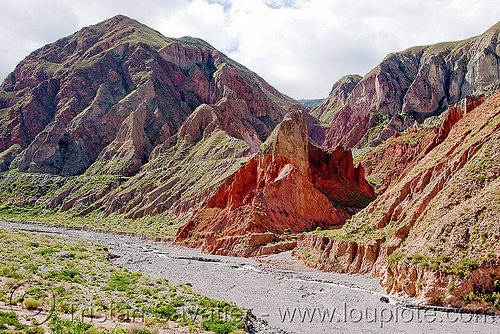 san isidro valley near iruya (argentina), argentina, hiking, iruya, landscape, mountain river, mountains, noroeste argentino, quebrada de humahuaca, river bed, trekking, valley