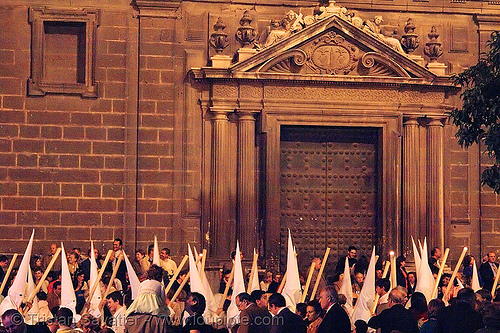 semana santa en sevilla, candles, easter, nazarenos, night, semana santa, sevilla