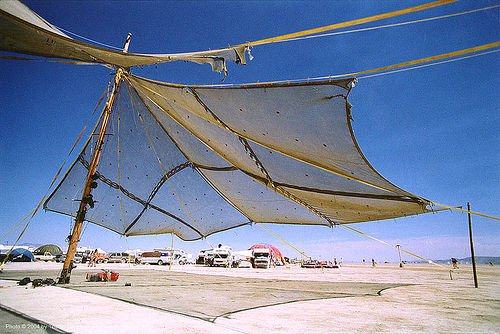 shade - burning man