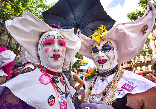 sisters of perpetual indulgence from the paris convent, drag, gay pride, makeup, men, nun, sisters of perpetual twoindulgence