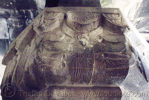 six-winged seraphim angel - oshki monastery - georgian church ruin (turkey country), byzantine, detail, georgian church ruins, low-relief, orthodox christian, oshki monastery, seraph, seraphim angel, öşk, öşkvank