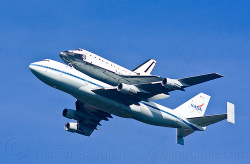 space shuttle endeavour piggyback, boeing 747, fly-by, flying, flyover, jumbo jet, nasa, ov105, piggyback, plane, sca, sf endeavour 2012, shuttle carrier aircraft, space shuttle endeavour