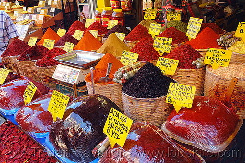 spice bazaar - istanbul (turkey country), bazaar, istanbul, powder, price, signs, spice market, spices