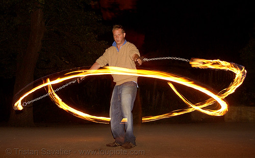spinning fire poi (san francisco), fire dancer, fire dancing, fire performer, fire poi, fire spinning, night, spinning fire
