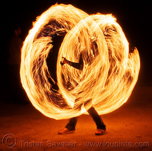 spinning fire ropes, circle, darby, fire dancer, fire dancing, fire performer, fire ropes, fire spinning, night, ring, solar flare