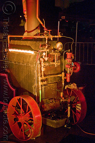 steam engine, ghostship 2008, halloween, steam engine