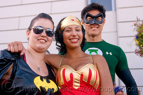 super hero costumes, costume, dorothy, gay pride festival, women, wonder woman