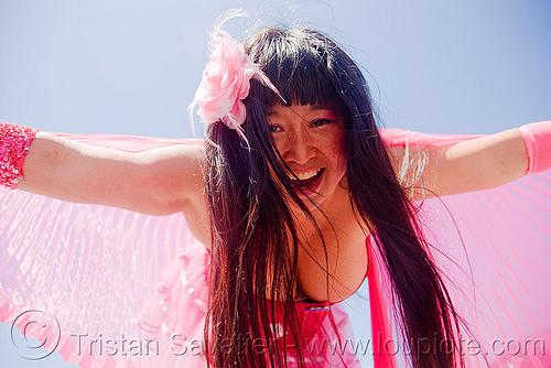 suzi chang - superhero street fair (san francisco), islais creek promenade, pink, super hero, superhero street fair, suzi chang, woman