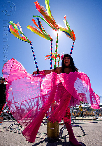 suzi chang - superhero street fair (san francisco), islais creek promenade, pink, superhero street fair, suzi chang, woman