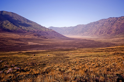 tengger caldera sea of sand - bromo tengger semeru national park (java), landscape, lautan pasir, sand, tengger caldera, volcanic ash