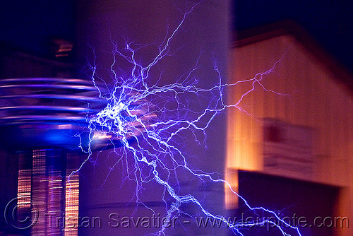 tesla coil - plama filaments, electric arc, electric discharge, electricity, high voltage, lightnings, plasma filaments, tesla coil