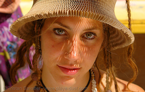 tiggrr - burning man 2006, green eyes, tiggrr, woman