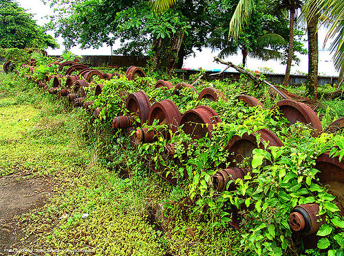 train axles - rusty, atlantic railway, costa rica, puerto limon, rusty, train axles, train depot, train wheels, train yard, trespassing