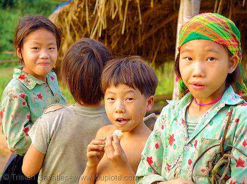 tribe kids - vietnam, children, hill tribes, indigenous, kids