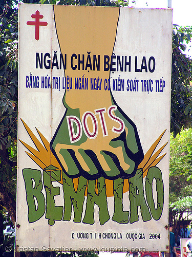 tuberculosis - eradicate - sign - vietnam, benh lao, campain, dots, eradicate, fist, hanoi, sign, tuberculosis