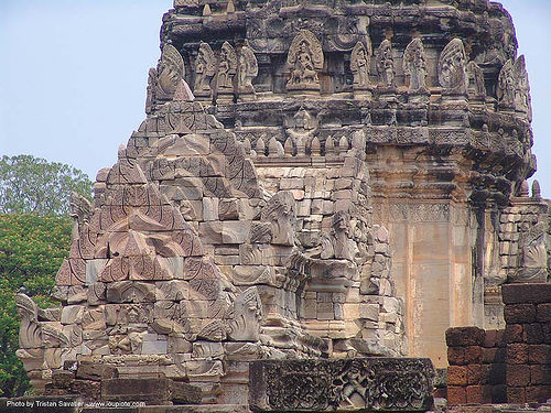 อุทยานประวัติศาสตร์พิมาย - wat phimai khmer temple - thailand, hindu temple, hinduism, khmer, ruins, พิมาย, อุทยานประวัติศาสตร์พิมาย